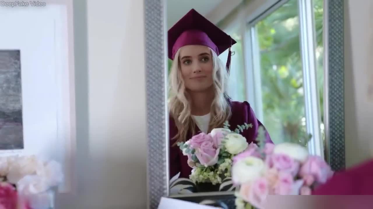 Emma Roberts Deepfake Graduation Speech - Deepfades