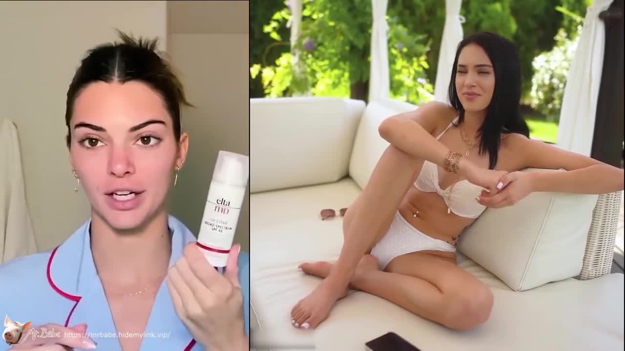 Kendall Jenner Split Screen Deepfake - Deepfades