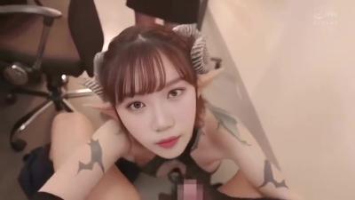 IZONE CHAEWON Kpop Deepfake (Succubus POV Blowjob) 김채원 - Deepfades